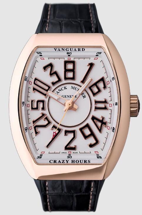 Best FRANCK MULLER VANGUARD CRAZY HOURS V45CH 5NNR Replica Watch